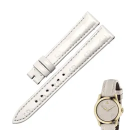 G-Timeless YA126580 가죽 스트랩 Genuine187에 대한 Watch Bands Gentula Watchband