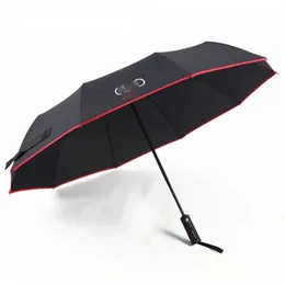 s For Audi A3 A4 A5 A6 A7 A8 Q3 Q5 Q7 Q8 Wind Resistant Fully-Automatic Rain Gift Parasol Travel Car Umbrella 0928274m