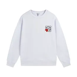 Mäns plus -hoodies tröjor Sweatshirts Nya höst- och vintertröjor med lösa cirkulära krage tyg för män och kvinnors hoodies pullover U483