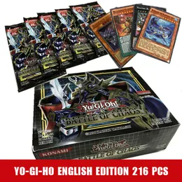Yu-gi-oh-Oh English Card Pack Supplement 216 englische Yu-Gi-Oh englische Kampfkarten R230909