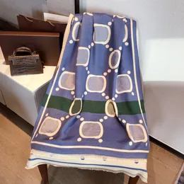 Echarpe Designers Cashmere Designer para mujer Bufanda de invierno Seda Doble cara Suave Térmica Versatilscarf