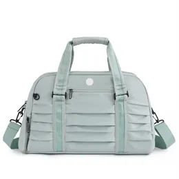 Lu Duffel Bag Bolsa Yoga Academia Fitness Travel Outdoor Sports Bags Bolsas de Ombro 6 cores Grande Capacidade2680
