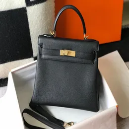 Äkta mjukt läderklasisk tygväska grå svart vit röd brun orange med handtag 28 cm 25 cm två storlekar kvinnor deanter handbag214q