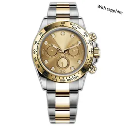 mens watch Automatic watches movement 40mm Folding buckle time zone Watches Stainless Steel Sports Watch luminous montre de luxe fashion gold clone Wristwatches