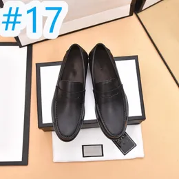Topp lyxig brittisk stil män affärsklänningskor pu läder svart spetsig formell bröllop zapatos de hombre loafers för manlig hack 38-45