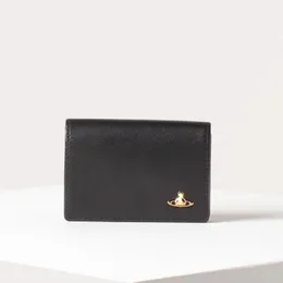 حاملي بطاقات Vivie Brand Wralets Leather Leather Saturn Logo Bago Bag Card