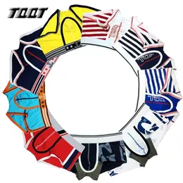 TQQT 6 Pieces Lot Men Underwear Print Wide Belt Man Boxers Striped Boxer Sexy Underwear Patchwork Men Male Panties Solid LJ200922261k