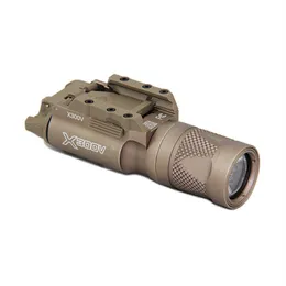 Tactical SF X300V LED -vit ljus hög effektutgångsjaktgevär pistolljus passar 20mm picatinny järnväg291k