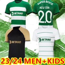 CP 23 Sporting 24 Lisboa soccer jerseys Lisbon Special COATES MATHIEU Jovane Sarabia Vietto 2023 2024 Sporting Clube de football shirt men kids kit maillot