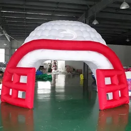 Niestandardowe namioty sportowe gigantyczne nadmuchiwane gry hełmowe wydarzenia reklamowe Wpis w tunelu piłkarskim na siłownię 2322