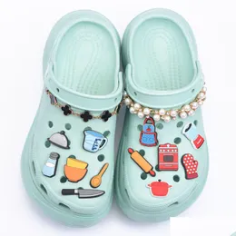 Athletic Outdoor Wholesales Half Price Discount Kitchen Tools Shoe Charms Kids Clog Charm Drop Delivery Otptl