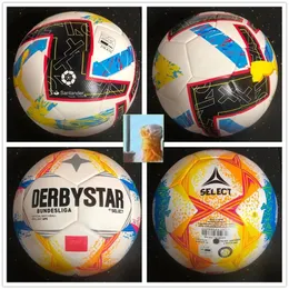 新しいLa Liga 22 23 Bundesliga League Match Soccer Balls 2022 2023 Derbystar Merlin ACCフットボールスキッドレジスタンスゲームトレイン262F