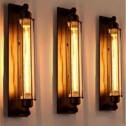 antiquities Vintage Style Loft Industrial Vintage Edison Wall Light Lamp bar resturent Pendant Lamps ceiling Chandelier Light252J