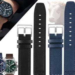 Fiyta Mach Serisi Fighter Pilot Watch GA881007 için Yüksek Kaliteli Cowhide Kayışı GA881007 Aksesuarlarla Orijinal Deri İzleme Erkekler 20mm