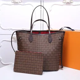 Sac de shopping de luxe de styliste, ensemble de 2 pièces, sac à main avec portefeuille, en cuir de haute qualité, à la mode, nouveaux sacs pour femmes, handba319q