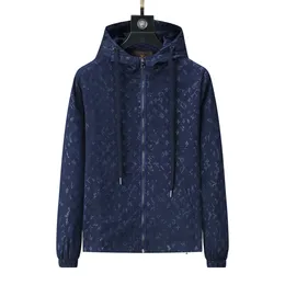 Designer mens jacket spring and autumn windrunner tee fashion hooded sports windbreaker casual zipper jackets clothing kk
