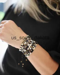 Łańcuchowe urok bransolety miyuki tila koraliki bransoletka kobiety kolor ręcznie robiony moda mody Pulsera hurtowa nieokreślona biżuteria boho x0909c240410