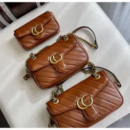 Disko klasik kadınlar marmont çanta gerçek deri soho çanta çantası tasarımcısı şeker renk çanta hain omuz çantası messenger crossbody tote debriyaj cüzdanı
