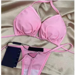 Verão sexy de duas peças biquíni para mulher maiô com letras moda perspectiva roupa de banho senhora multi estilos tamanho S-310L