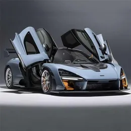 Diecast Model car 132 McLaren Senna Alloy Sports Car Model Diecasts Metal Toy Vehicles Car Model Simulation Sound and Light Colle1853