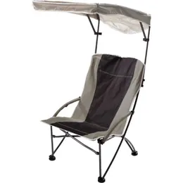 Мебель для кемпинга Складной стул Quik Shade Pro Comfort High Shade коричневого/черного цвета HKD230909