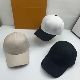 이탈리아 럭셔리 디자이너 모자 새로운 패션 야구 모자 접합 패션 거리 모자