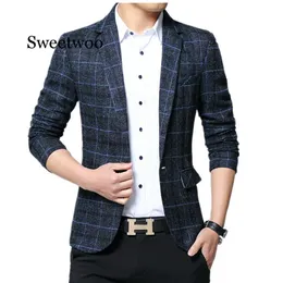 Herrenanzüge Blazer SWEETWOO Herren Männlich Slim Fit Für Männer Kostüm Business Formelle Party Blazer2051