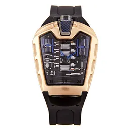 Festina ogląda koncepcję samochodu sportowego wyścigowy styl mechaniczny sześciocylindrowy element silnika Creative Watch Watch Męski trend moda269k