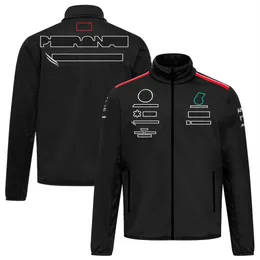 2023 Yeni Özelleştirilmiş Satış F1 Formula One İş Kıyafetleri Erkekler Spor Gündelik Yumuşak Kabuk Ceket3106