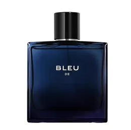 Luksusowa marka 100 ml bleu de perfume pour homme spray dobry zapach długotrwały błękitny człowiek spray w kolorze szybki statek w magazynie