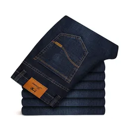 Дешевые популярные длинные брюки мужские эластичные облегающие джинсы обычные мужские брюки-карандаш простые пять моделей сумок повседневная одежда