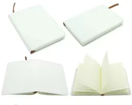 Nuovi quaderni per sublimazione in bianco A4 A5 A6 Custodia in pelle PU per sublimazione Superficie morbida Notebook Stampa a trasferimento caldo Regali fai da te in bianco All'ingrosso 0910