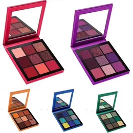 2019 New 9 Colors Eyeshadow Palette Topaz Ruby Amethyst Sapphire Emera262W