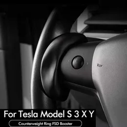 Автомобильный усилитель рулевого колеса для Tesla Model 3 S X Y автопилот, противовес, аксессуары, кольцо FSD, автоматический вспомогательный вес AP3003