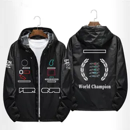 2022 new F1 formula one jacket car fan racing suit men's and women's team zipper jacket267Q