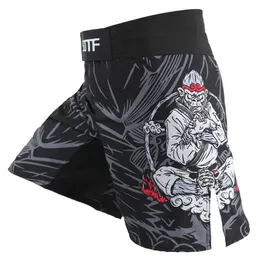 Bokserskie szorty Mma Muay Thai Kickboxing Fight Suotf Muaythai Men Tani Santa Emma Soft Sun Wukong Monkey MMA Shorts275i