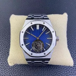 R8 Spor Saati Kalibre 2950 Tourbillon Hareketi Çapı 41mm Kalınlık 12 5mm Çelik İzleme Bandı Safir Kristal Cam 26530236B