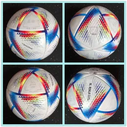 Nuovo pallone da calcio Coppa del Mondo 2022 di alta qualità Taglia 5 calcio di alta qualità per belle partite Spedisci i palloni senza aria1971