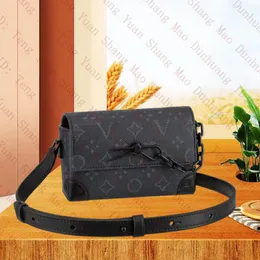 Designer torba parowa bagażnik do noszenia portfel mini torby na ramię monogramy taurillon wytłaczanie skórzane posessenger torba crossbody torebka męskie męskie torba kamery m81746