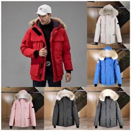 Designer Winter Mens Down Jackets Homme Puffer Outdoor Windbreaker Outerwear Hooded Fourrure Manteau Down canadian jacket Coat Hiver Parka Doudoune goose dd