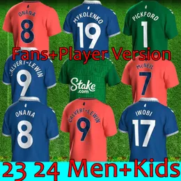 2023 2024 Soccer Jerseys James Richarlison Keane Davies Digne Uniforms Adult Kids Set Set Socks Full Set S-2XL 23 24