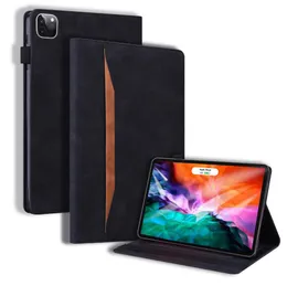 Business Pu Leather Wallet Tablet Case för Samsung Galaxy S9 Plus Ultra Tab S8 ID -kortplats Cash Pocket Flip Kickstand Pouch iPad 10.2 Pro 11