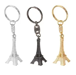 Eiffel Tower Metal Cain Key Eiffel Tower Key Pierścień France Eiffel Tower Bieć 3 Kolor