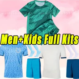 2023 Maglie da calcio Kane Sterling 23 24 Rashford Sancho Grealish Monte Saka Football Shirt Men Kids Kits Inghilterra Foden Uniforms portiere Away Away