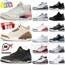 Nike Air jordan 3 retro Off White Travis Scotts Jumpman 3 sapatos de basquete 3s Outdoors sapatos esportivos TS Off- Branco para Homens Mulheres Runner tamanho 36-47【code ：L】