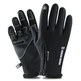 Ski Gloves Unisex Skiing AntiStatic Snowboard Outdoor Sports Spring Winter Windproof Touch Screen 230909