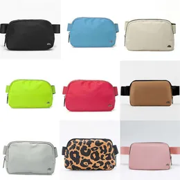 Lu Yoga Bag Belt Bag Fanny Pack Designer Classic Bum Chest Bumbag Nylon Womens Men Axel crossbody midjepåsar handväskor plånbok2958