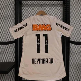 2012 2013 Neymar JR Retro Soccer Jersey 12 13 Ganso Elano Borges Felipe Anderson Vintage Classic Santos Jerseys Home Away 3rd Football Shirts 32 S