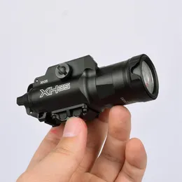 Taktische XH35 Jagd Licht Ultra-Hohe Dual Ausgang LED Weiß Licht Jagd Taschenlampe Einstellung Strobe 1000 Lumen294F