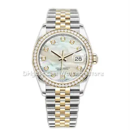Watchbr-41mm 36mm Automatic Mechanical 31mm 28mm Quartz Customizable Watches Bezel Stainless Steel Women Diamond Lady Watch261j